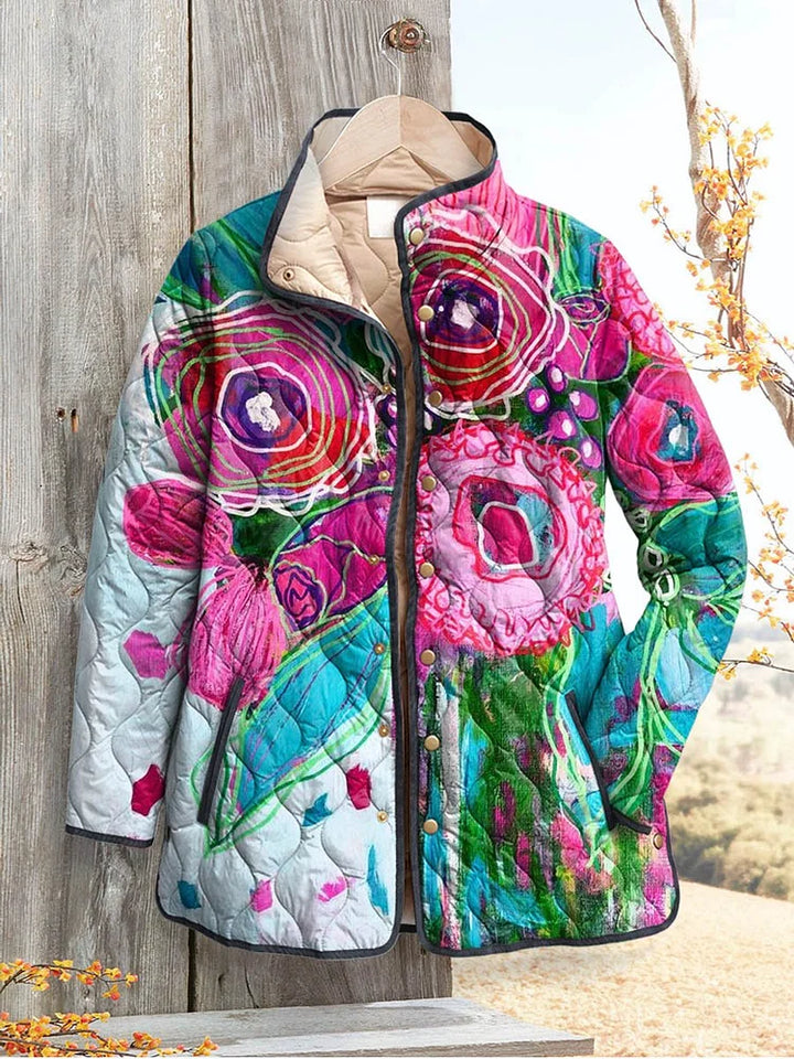 Emily & Isabella Brooks | Floral Patterned Women's Jacket