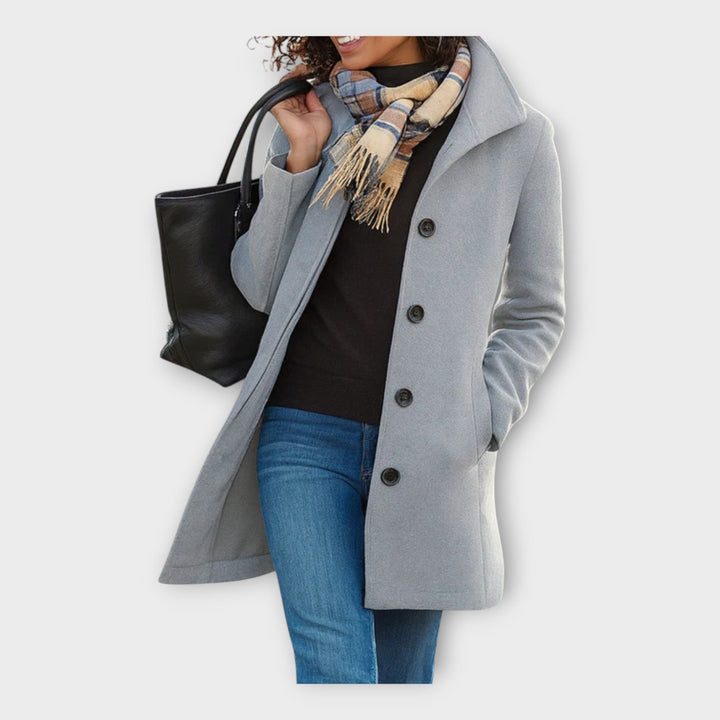 Emily & Isabella Brooks | Wool Coat with Buttons