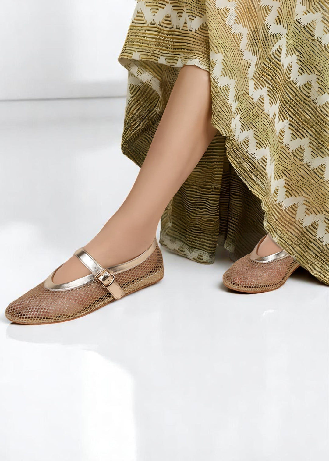 Emily & Isabella Brooks | Mesh Flats