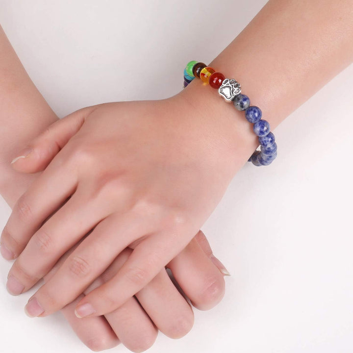 Emily & Isabella Brooks | Chakra Bead Bracelet for Pet Loss