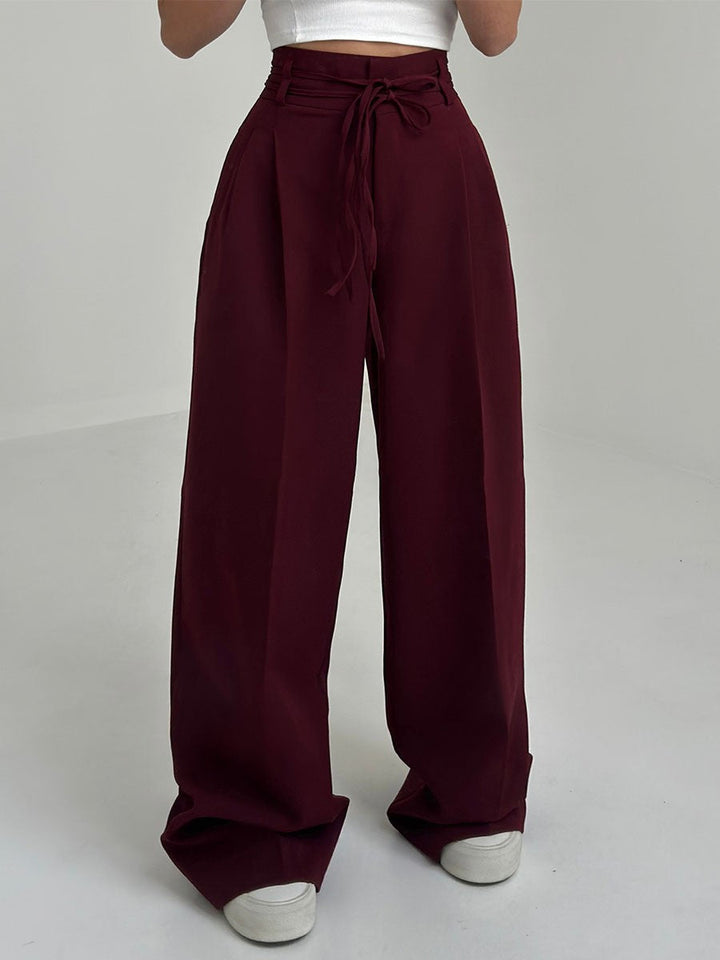 Emily & Isabella Brooks | High-Waisted Trousers, Wide Legs