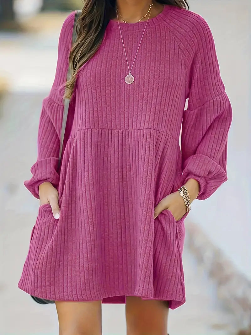 Emily & Isabella Brooks | Casual Winter Mini Dress