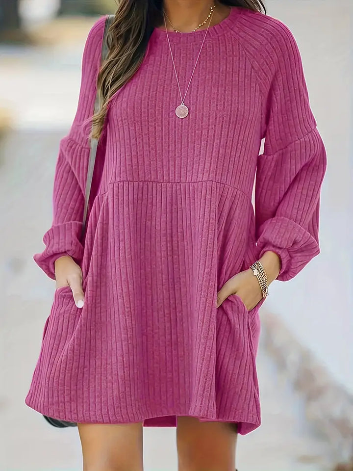 Emily & Isabella Brooks | Casual Winter Mini Dress