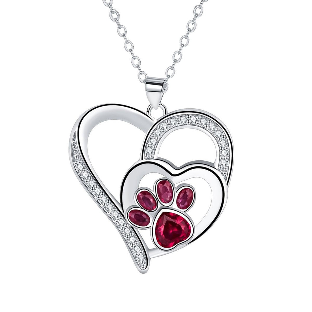 Emily & Isabella Brooks | Paw Print Necklace
