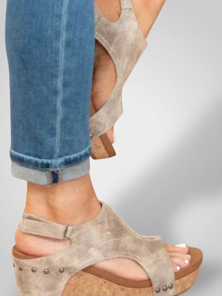 Emily & Isabella Brooks | Leather Orthopedic Sandals