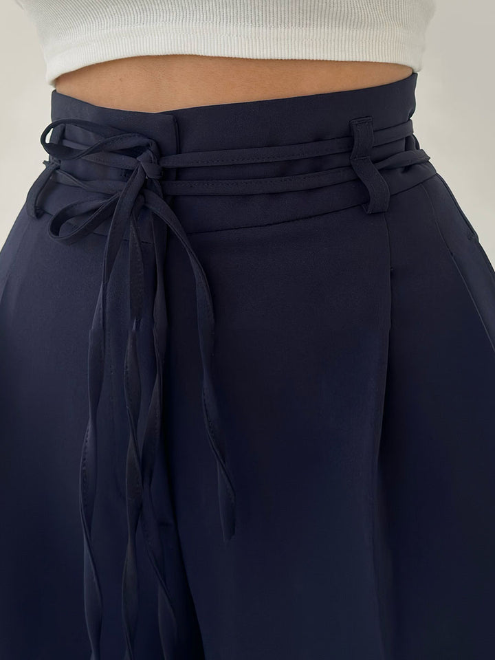 Emily & Isabella Brooks | High-Waisted Trousers, Wide Legs