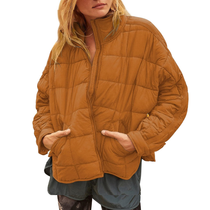 Emily & Isabella Brooks | Lightweight Compact Zip Puffer Jacket