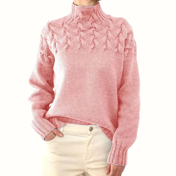 Emily & Isabella Brooks | Warm Knitted Turtleneck
