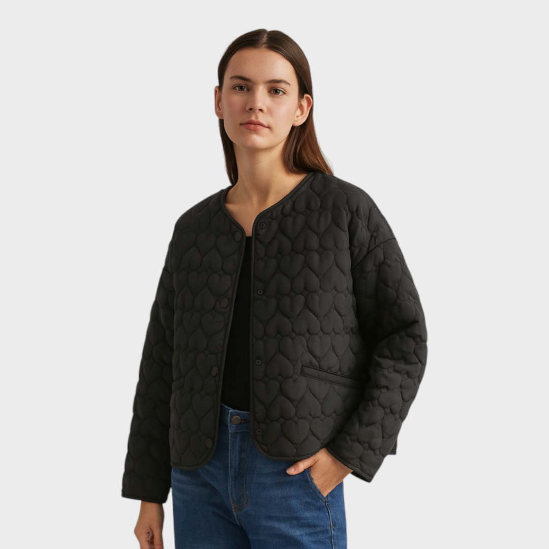 Emily & Isabella Brooks | Heart Jacket in Blanket Material