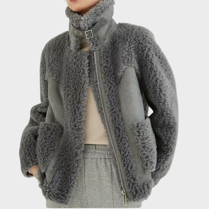 Emily & Isabella Brooks | Sherpa Wool Coat