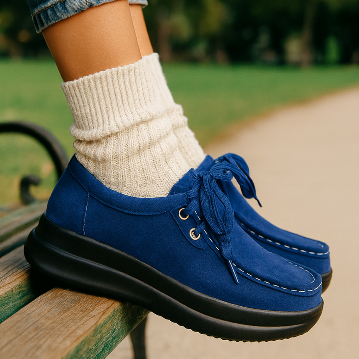 Emily & Isabella Brooks | Lace Up Shoes with Non Slip Sole