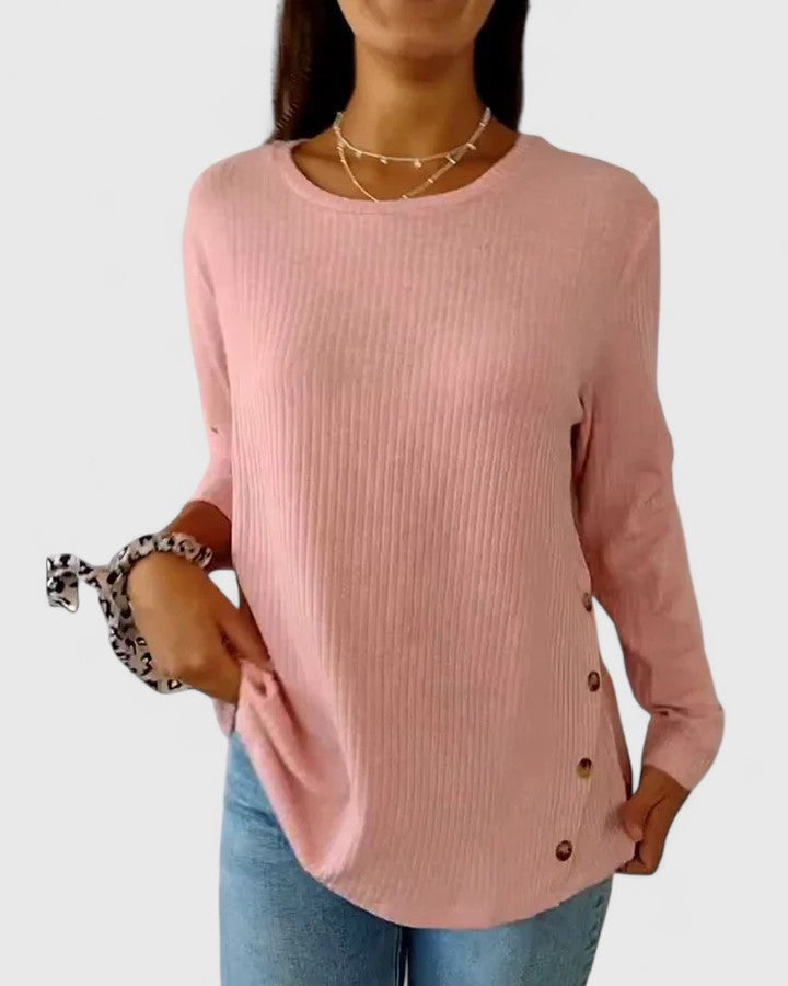 Emily & Isabella Brooks | Elegant Crew Top