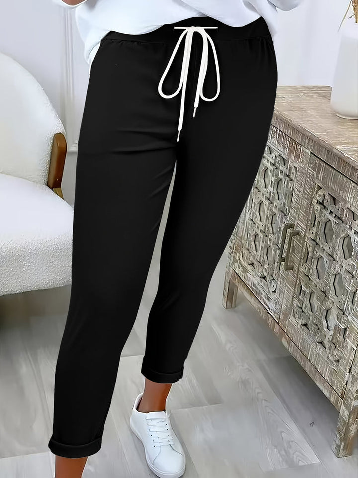 Emily & Isabella Brooks | Comfortable Drawstring Trousers