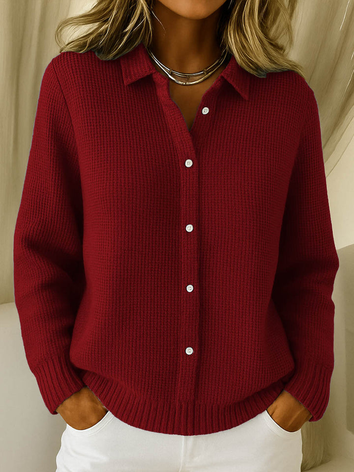 Emily & Isabella Brooks | Classic Knit Button Cardigan