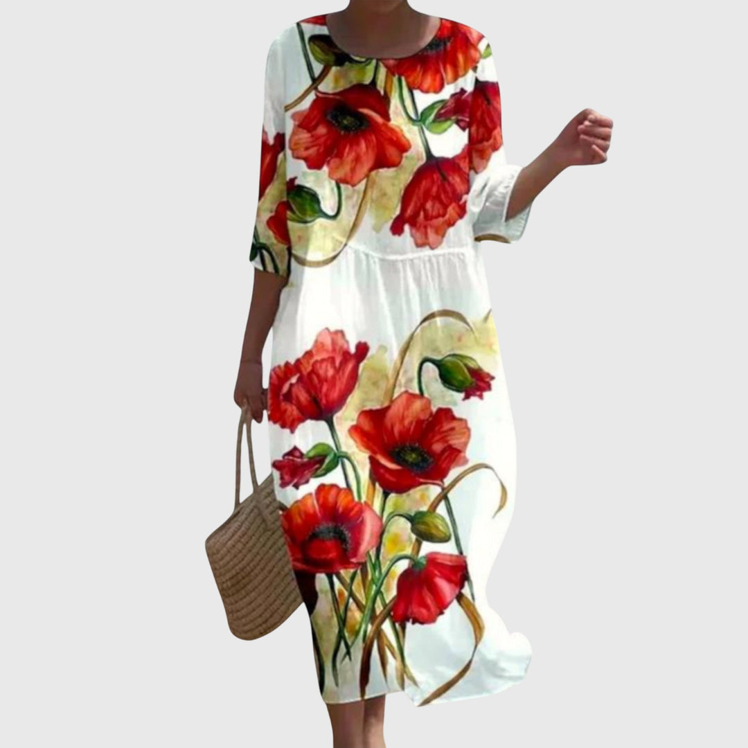 Emily & Isabella Brooks | Floral Maxi Dress