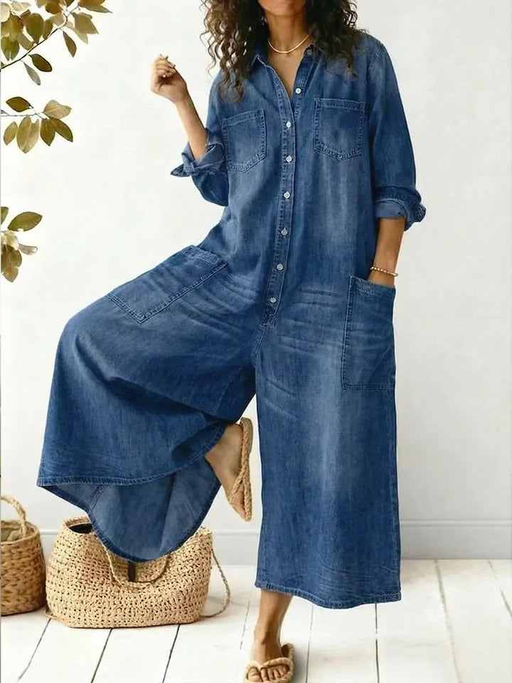 Emily & Isabella Brooks | Casual Cotton polyester Jumpsuit