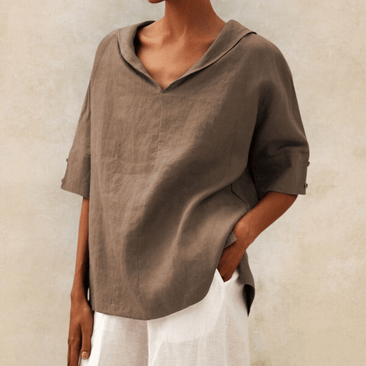 Emily & Isabella Brooks | Oversized Shirt, Coastal Breeze