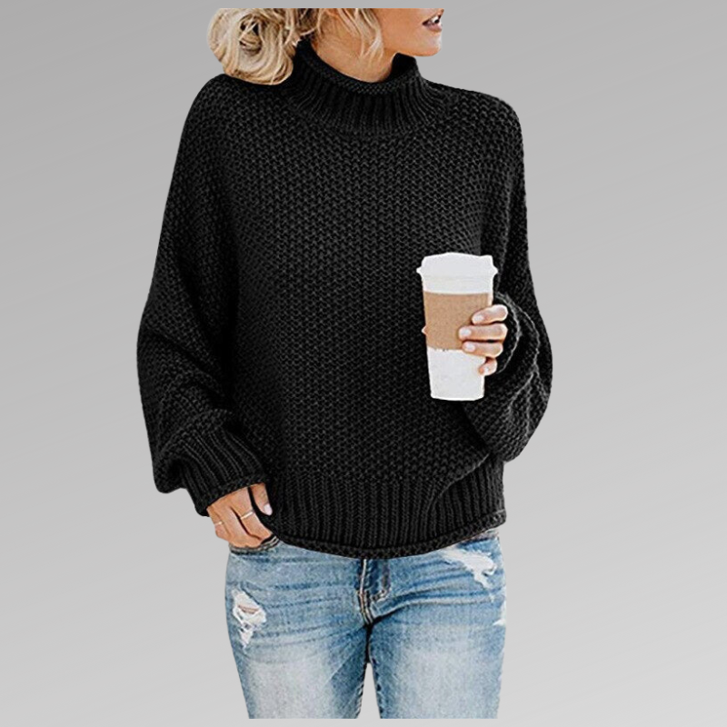 Emily & Isabella Brooks | High Collar Pullover