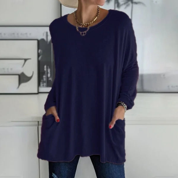 Emily & Isabella Brooks | Relaxed Long Sleeve Top