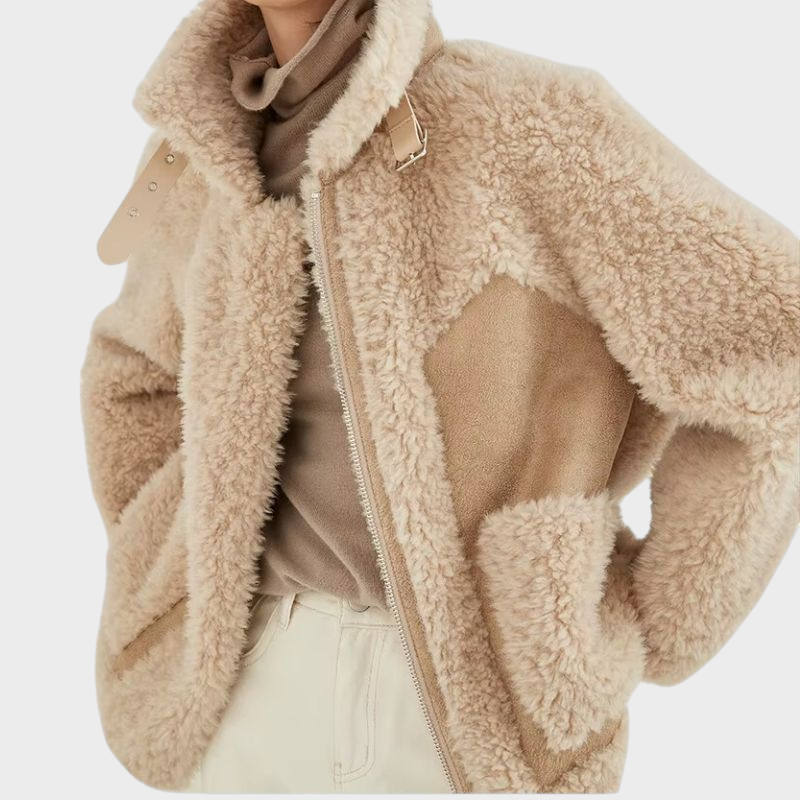 Emily & Isabella Brooks | Sherpa Wool Coat