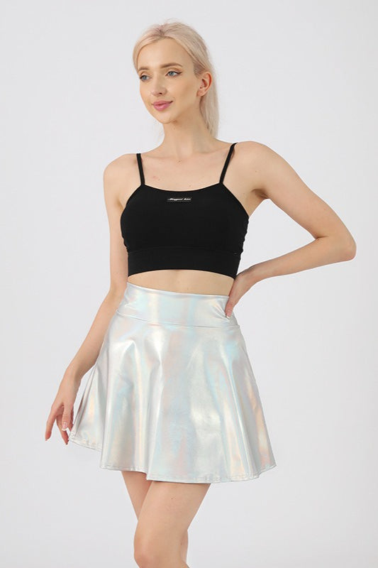 Emily & Isabella Brooks | High Waist Solid Color Performance Skirt