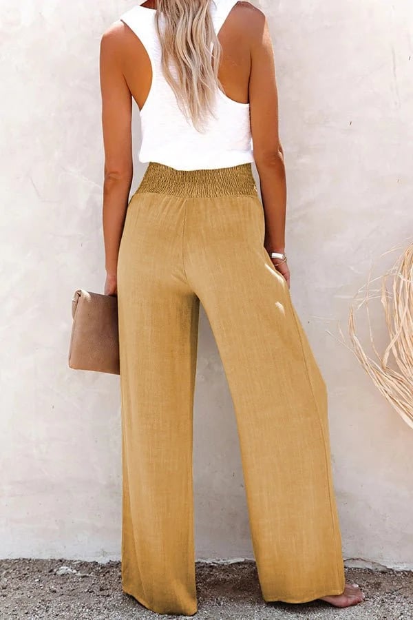 Emily & Isabella Brooks | High-Waist Relaxed Pants