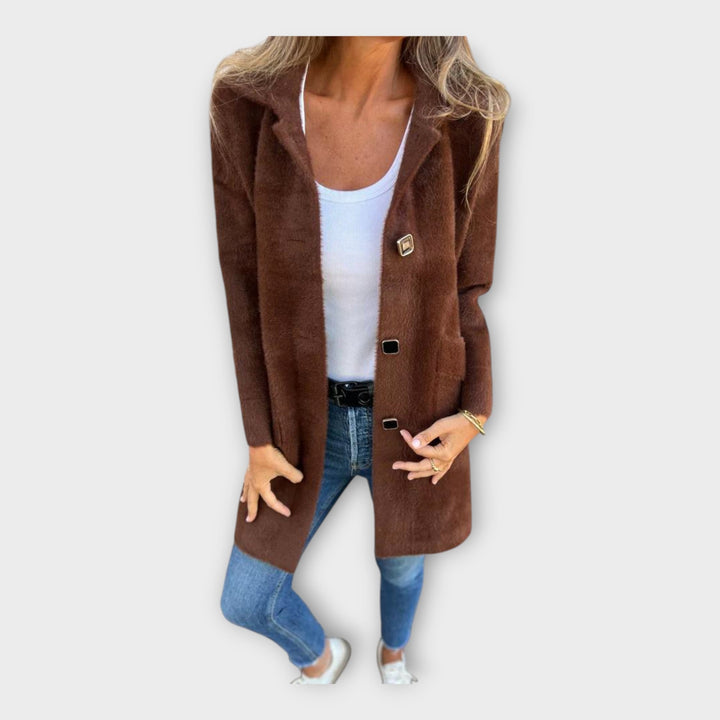 Emily & Isabella Brooks | Wool Coat with Closure