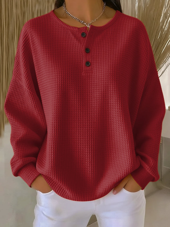 Emily & Isabella Brooks | Casual sweatshirt with collar