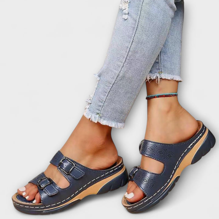 Emily & Isabella Brooks | Orthopedic Leather Sandals
