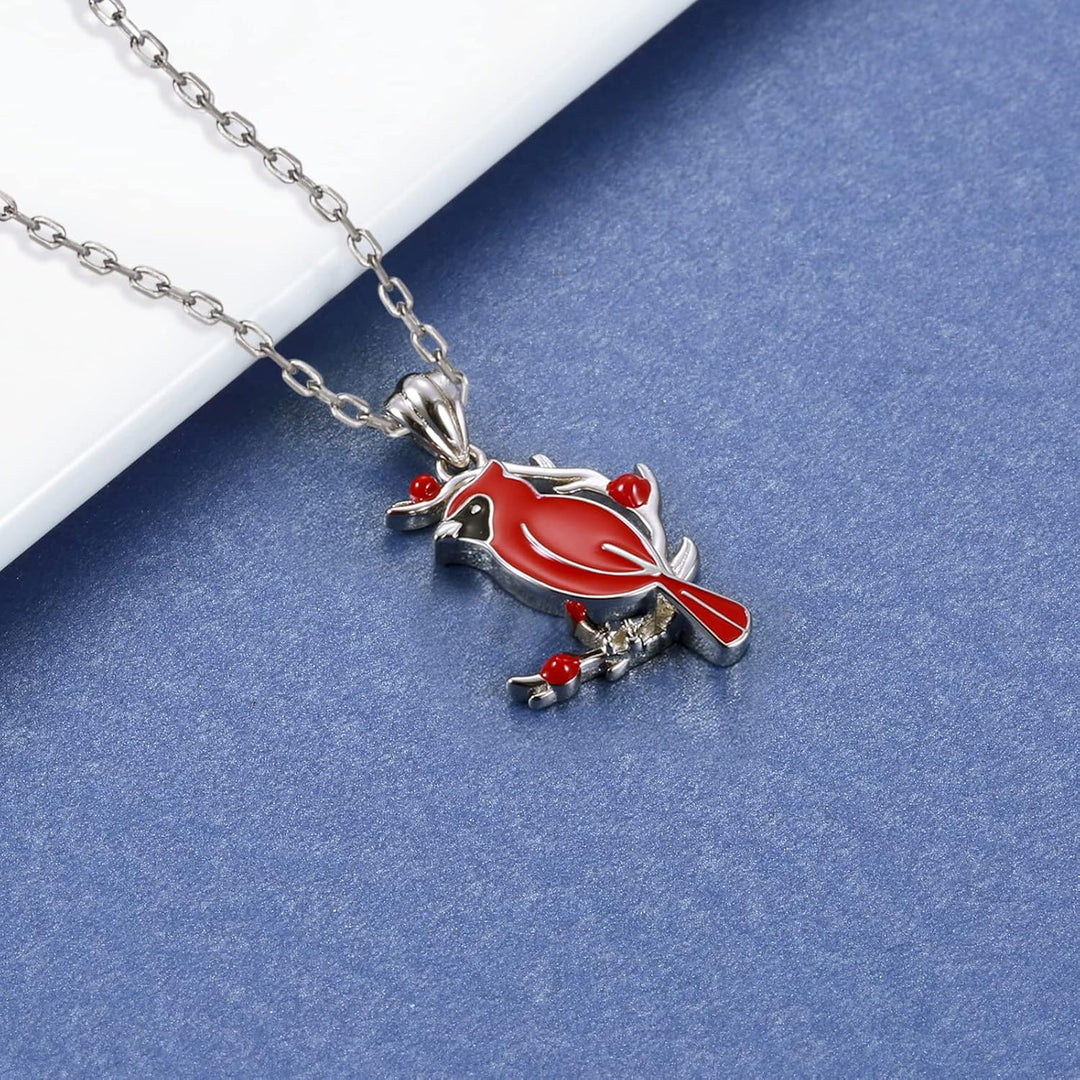 Emily & Isabella Brooks | Red Memorial Necklace
