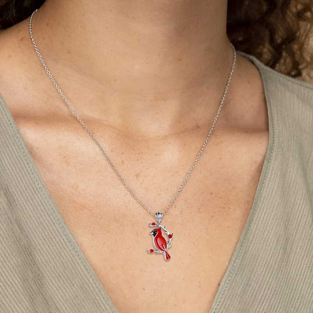 Emily & Isabella Brooks | Red Memorial Necklace