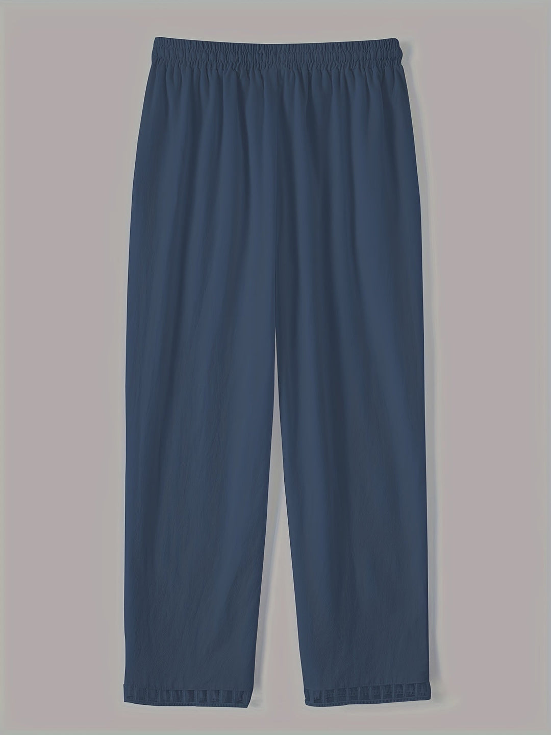 Emily & Isabella Brooks | Relaxed Contrast Trim Cropped Pants
