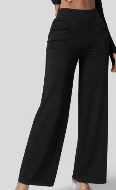 Emily & Isabella Brooks | Relaxed Fit Wide-Leg Jeans