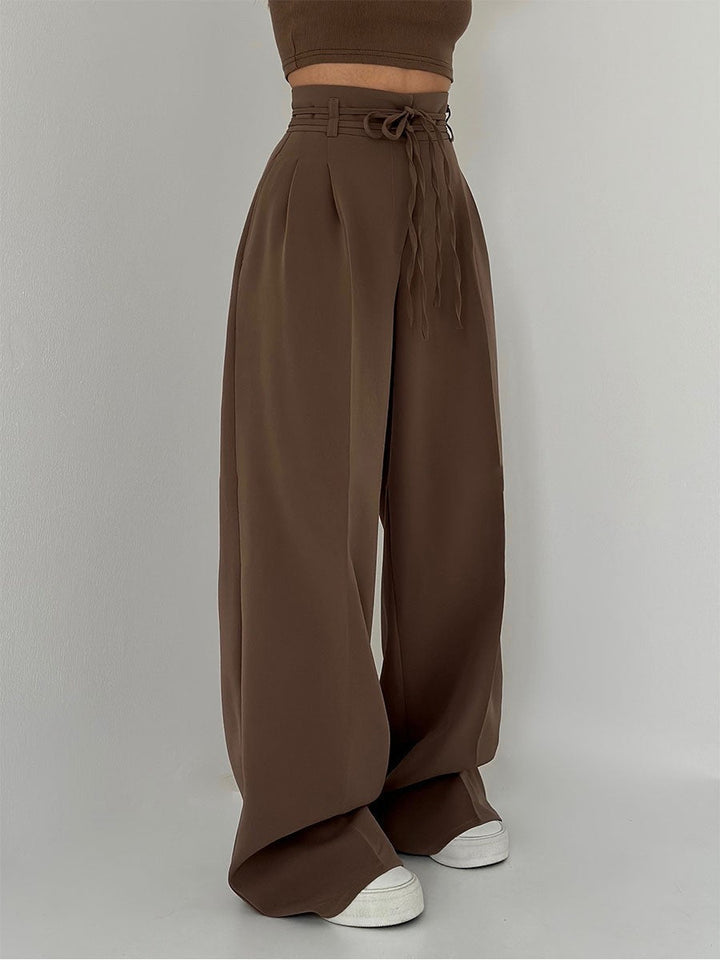 Emily & Isabella Brooks | High-Waisted Trousers, Wide Legs