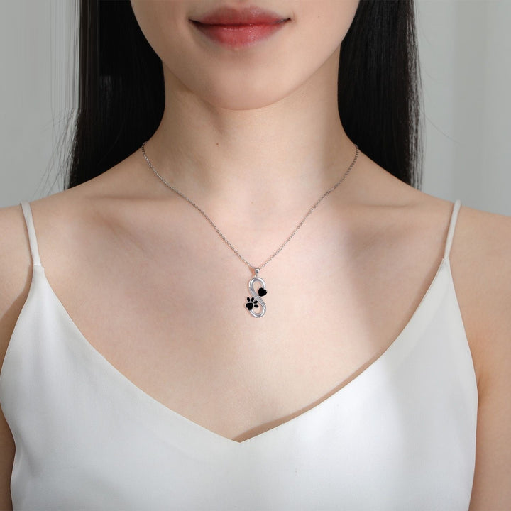 Emily & Isabella Brooks | Infinite Symbol Necklace in Silver