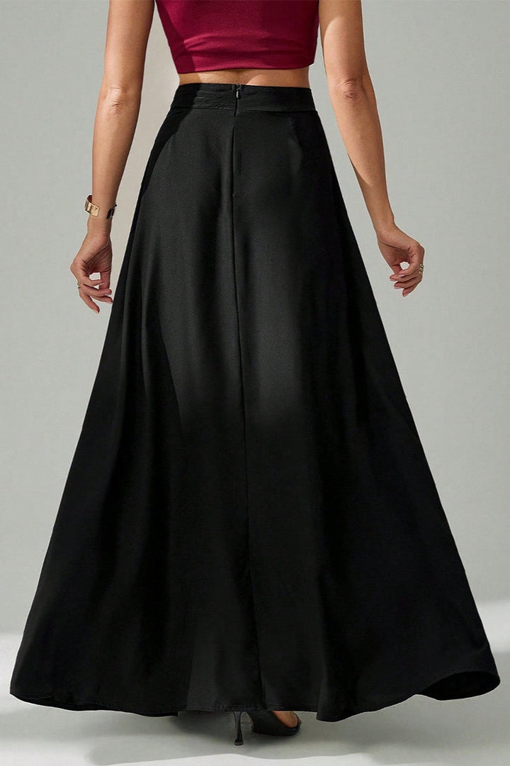 Emily & Isabella Brooks | Black Maxi Skirt