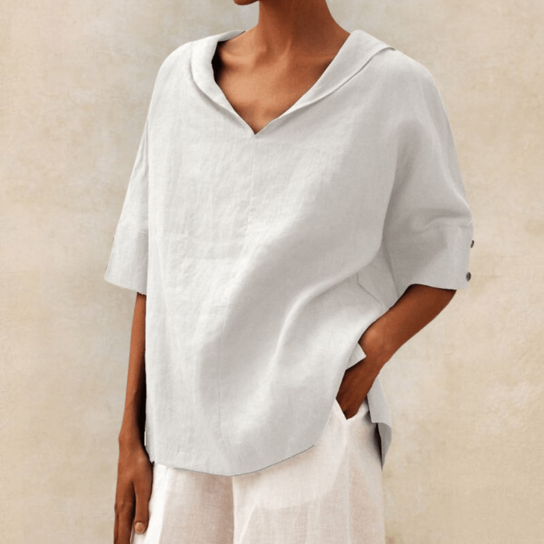Emily & Isabella Brooks | Oversized Shirt, Coastal Breeze
