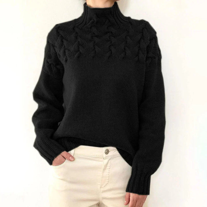 Emily & Isabella Brooks | Warm Knitted Turtleneck