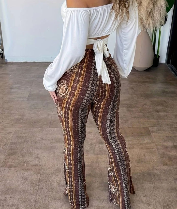 Emily & Isabella Brooks | Flowy Women's Trousers in Lightweight Fabric