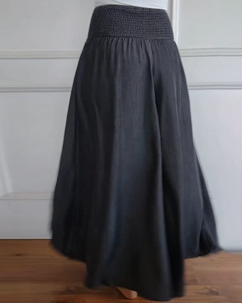 Emily & Isabella Brooks | Comfy Wide-Leg Trousers
