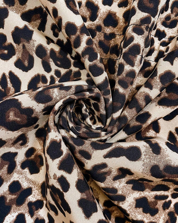 Emily & Isabella Brooks | Reversible Jacket with Hat, Leopard Pattern