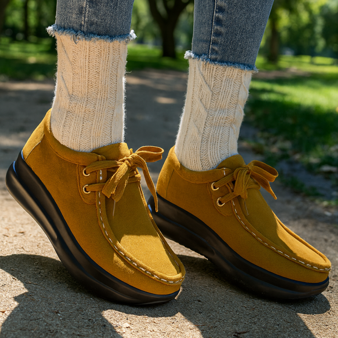 Emily & Isabella Brooks | Lace Up Shoes with Non Slip Sole