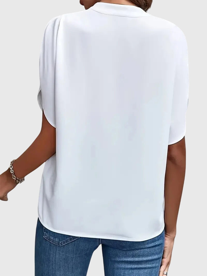 Emily & Isabella Brooks | Soft V-Neck Shirt