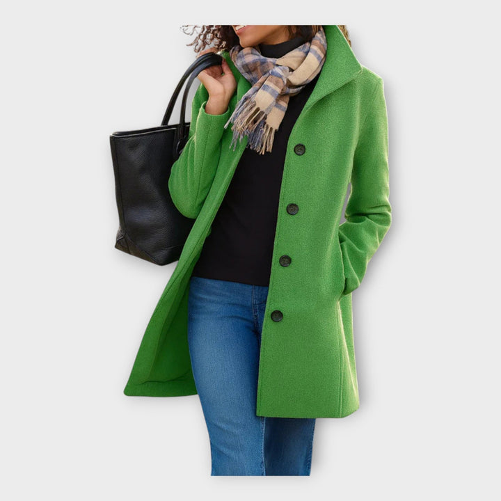 Emily & Isabella Brooks | Wool Coat with Buttons