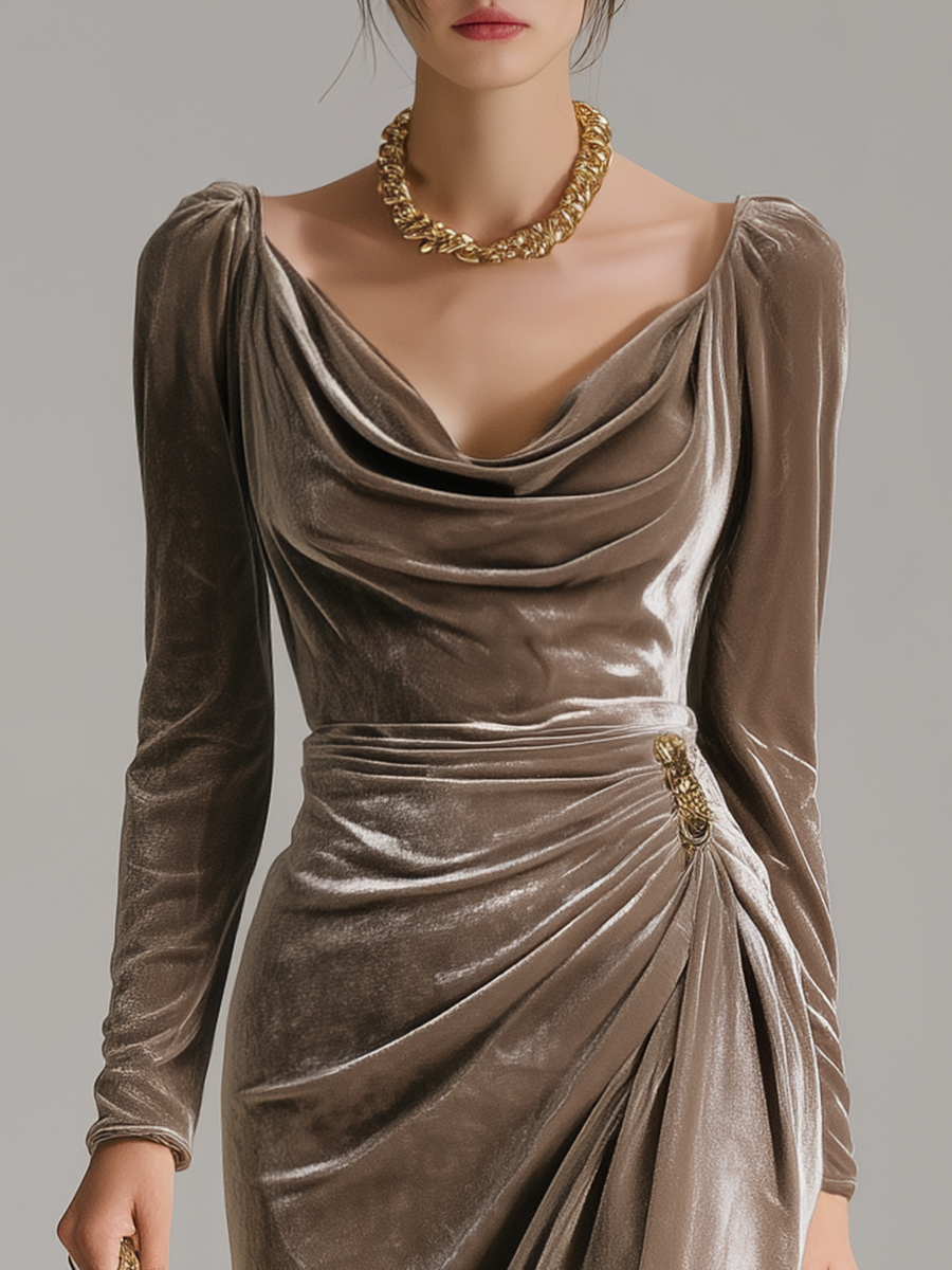 Emily & Isabella Brooks | Elegant Midi Dress