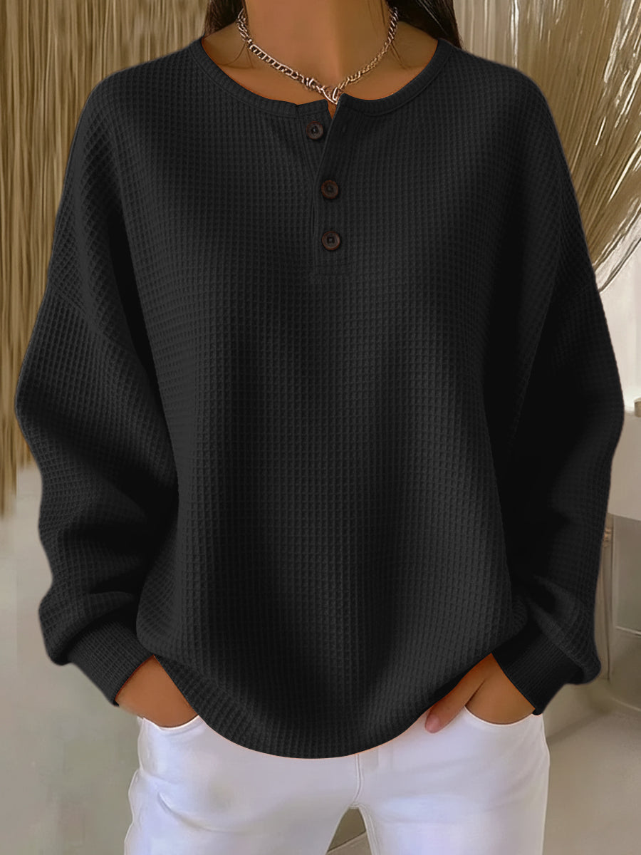 Emily & Isabella Brooks | Casual sweatshirt with collar
