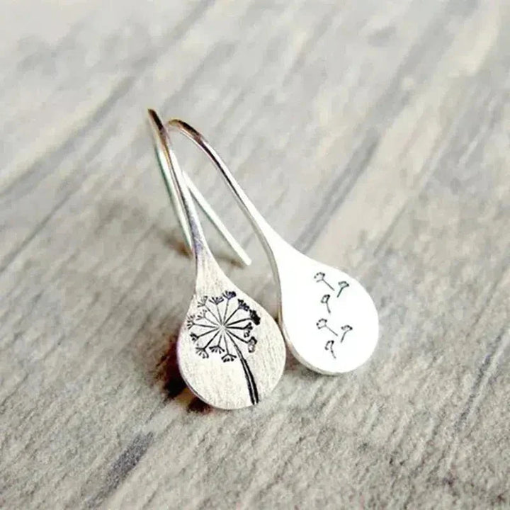 Emily & Isabella Brooks | Sterling Silver Dandelion Earrings