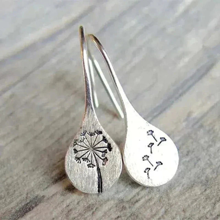 Emily & Isabella Brooks | Sterling Silver Dandelion Earrings