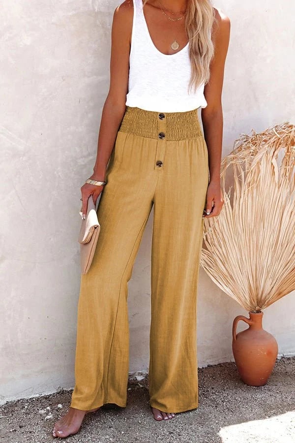 Emily & Isabella Brooks | High-Waist Relaxed Pants