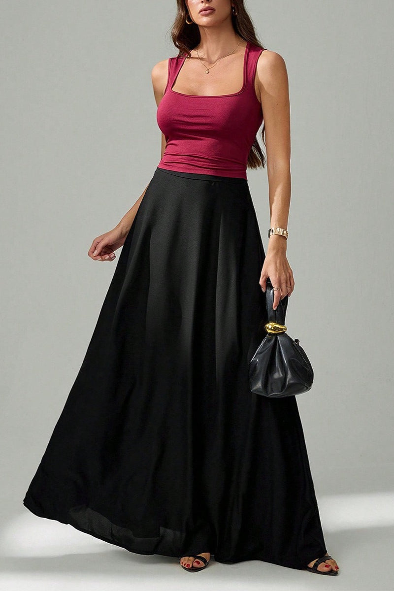 Emily & Isabella Brooks | Black Maxi Skirt